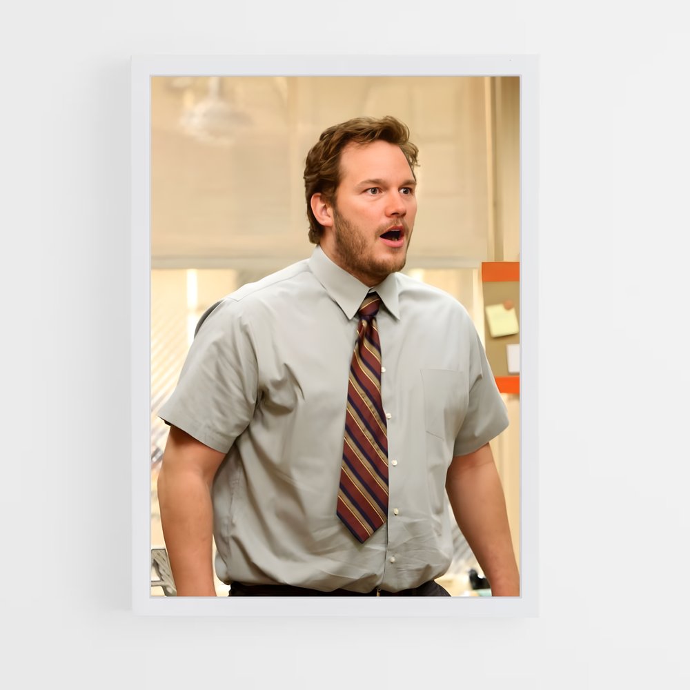 ap-andy dwyer-1 cadre Blanc