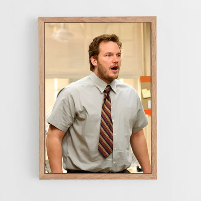 ap-andy dwyer-1 cadre Bois clair