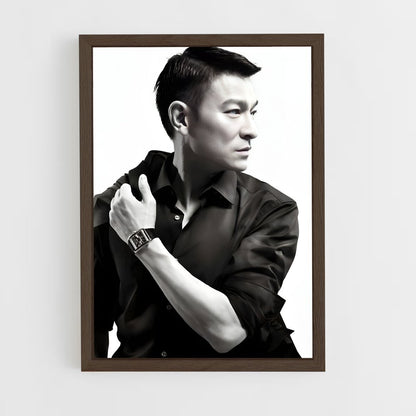 ap-andy lau-6 cadre Bois foncé