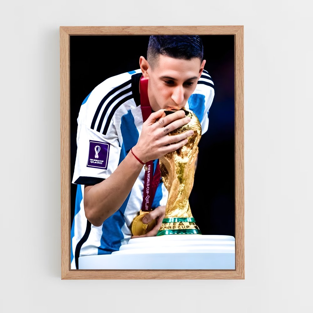 ap-angel di maria-1 cadre Bois clair