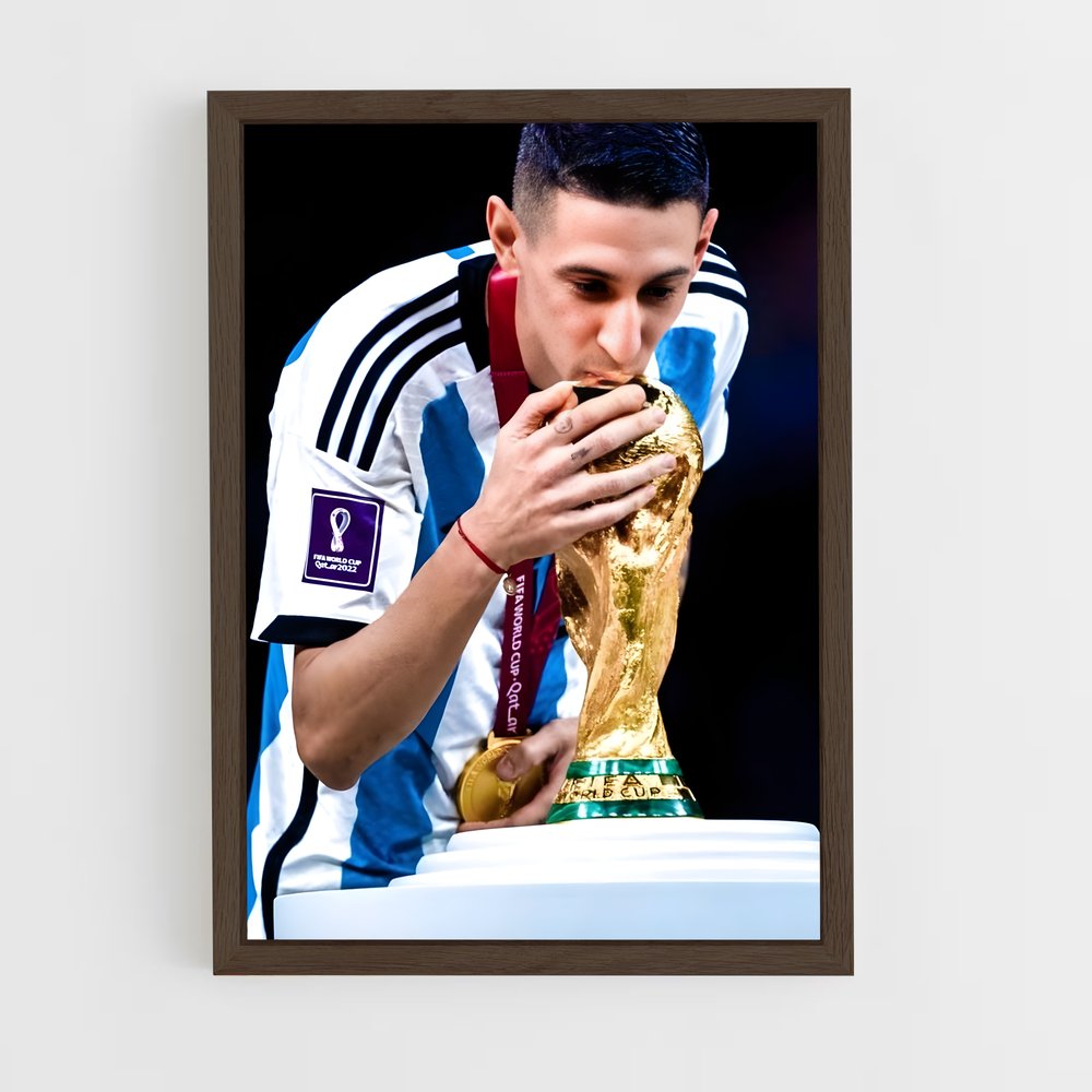 ap-angel di maria-1 cadre Bois foncé