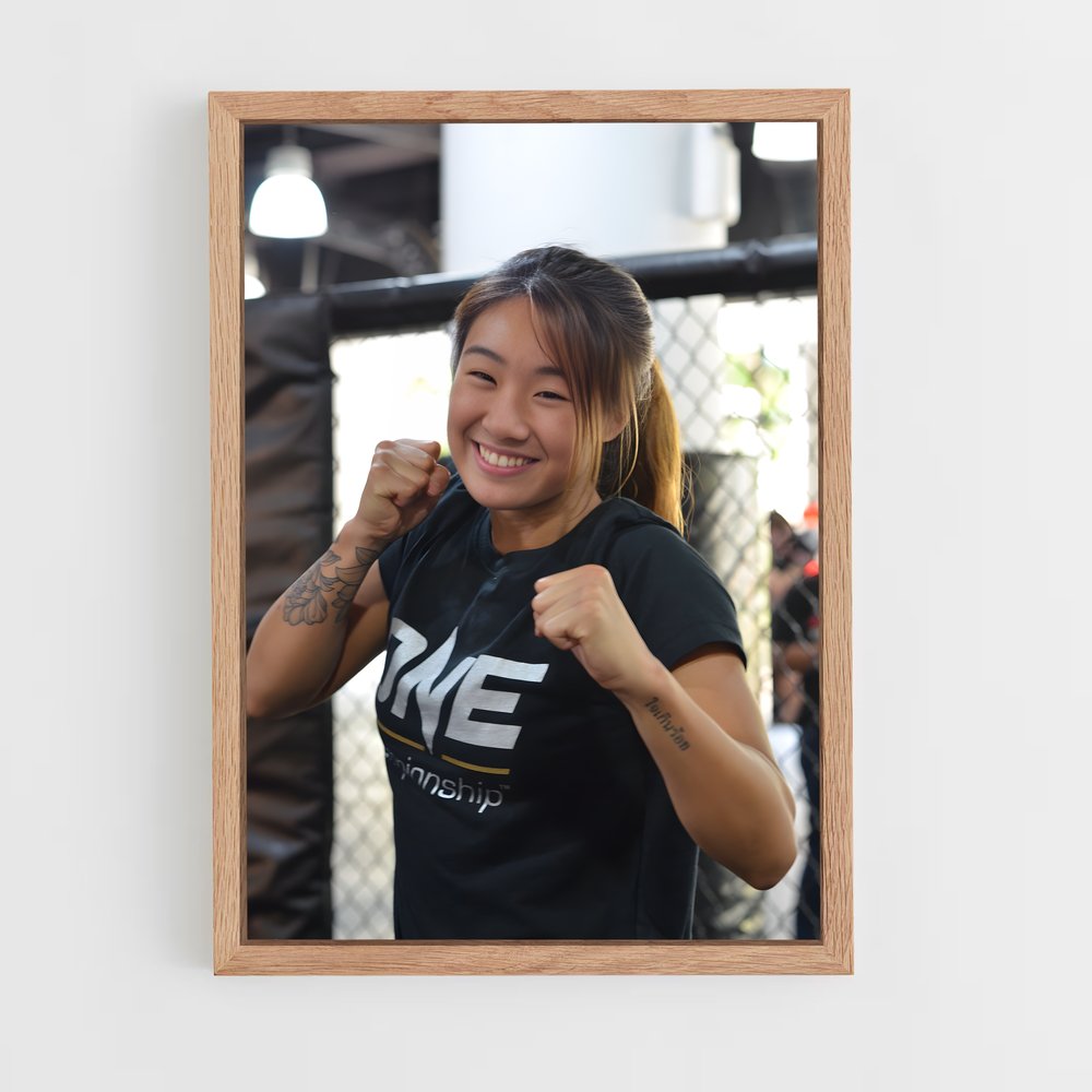ap-angela lee-3 cadre Bois clair