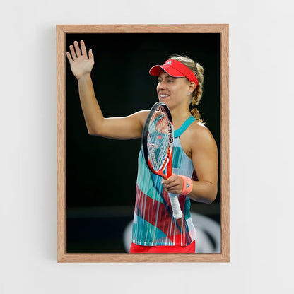 ap-angelique kerber-7 cadre Bois clair
