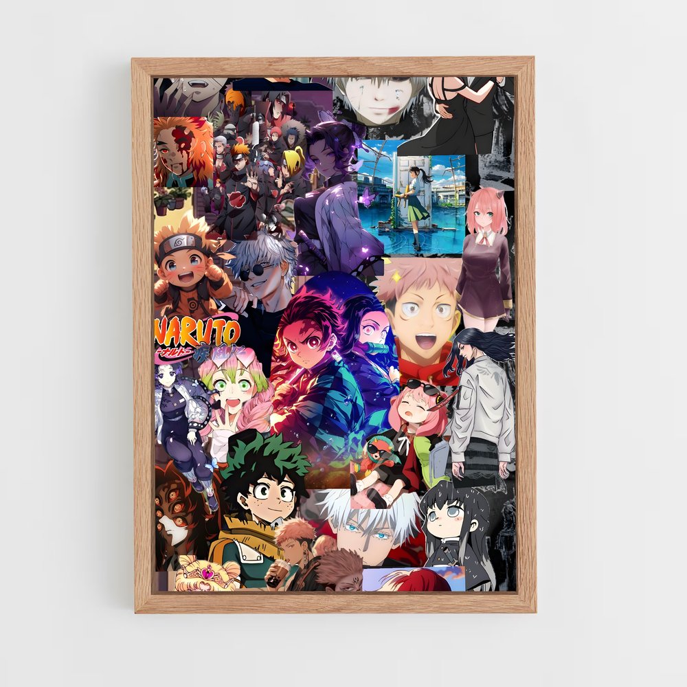 ap-anime community-2 cadre Bois clair