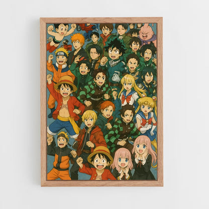 ap-anime community-7 cadre Bois clair