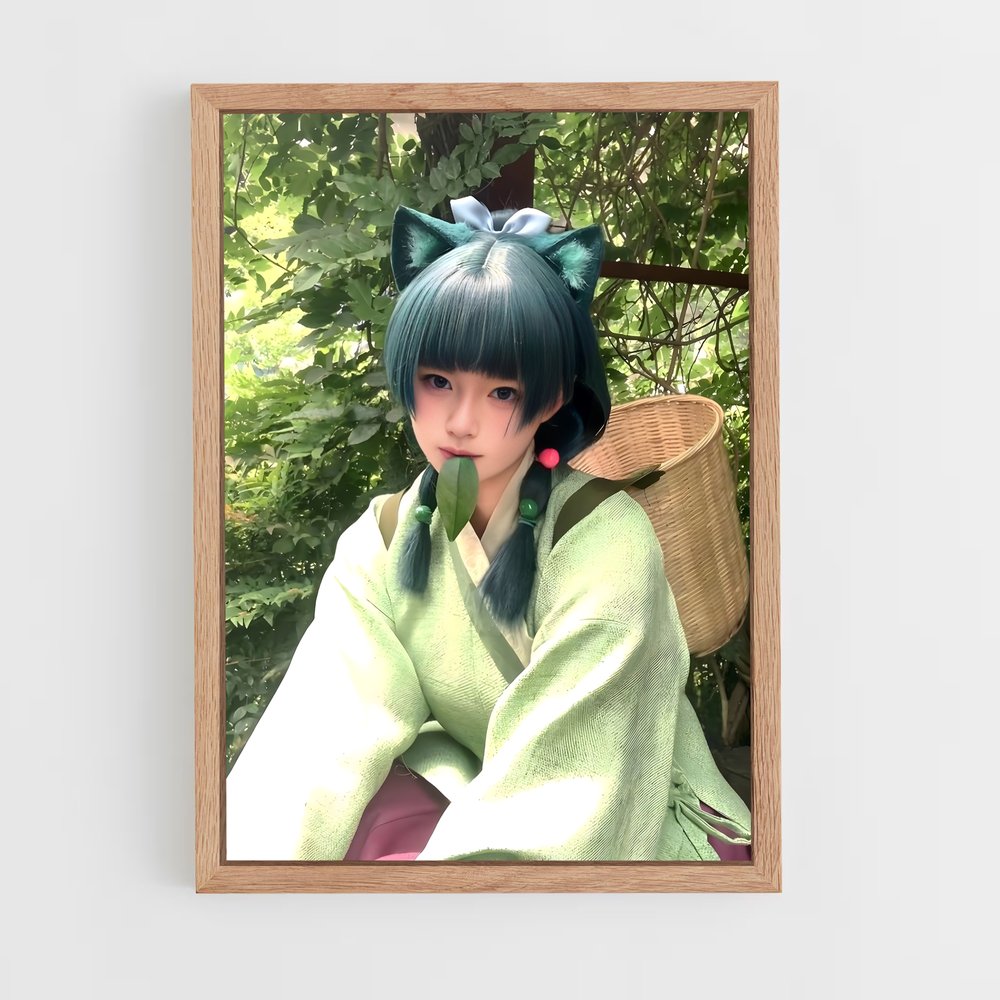 ap-anime cosplay-5 cadre Bois clair