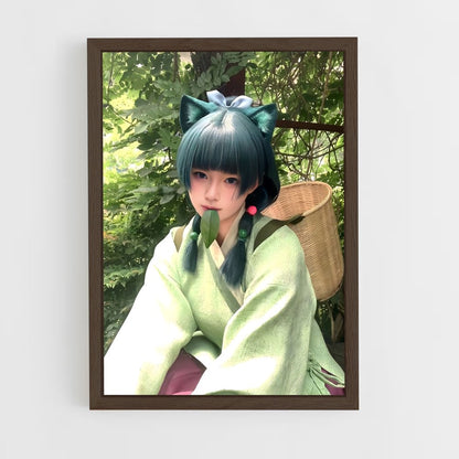 ap-anime cosplay-5 cadre Bois foncé