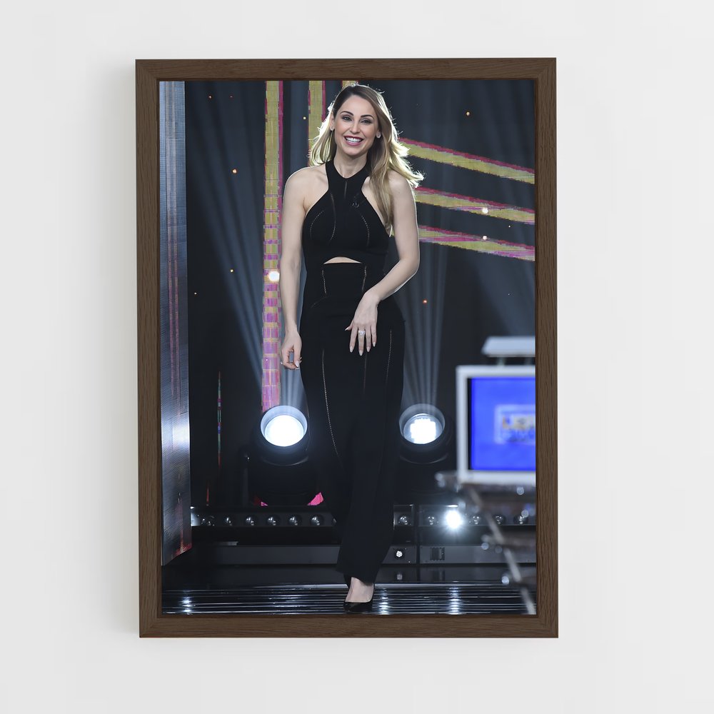 ap-anna tatangelo-1 cadre Bois foncé