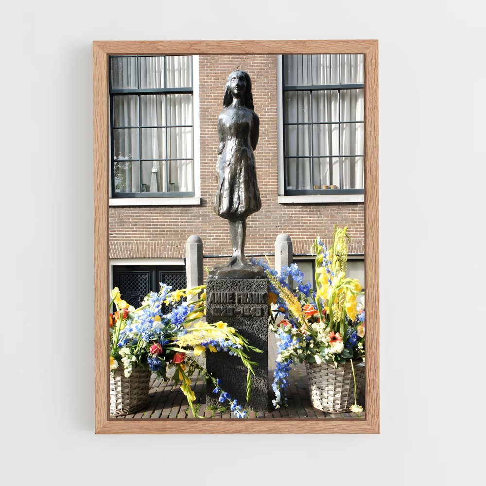 ap-anne frank house-1 cadre Bois clair