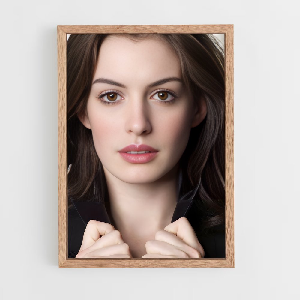 ap-anne hathaway-6 cadre Bois clair