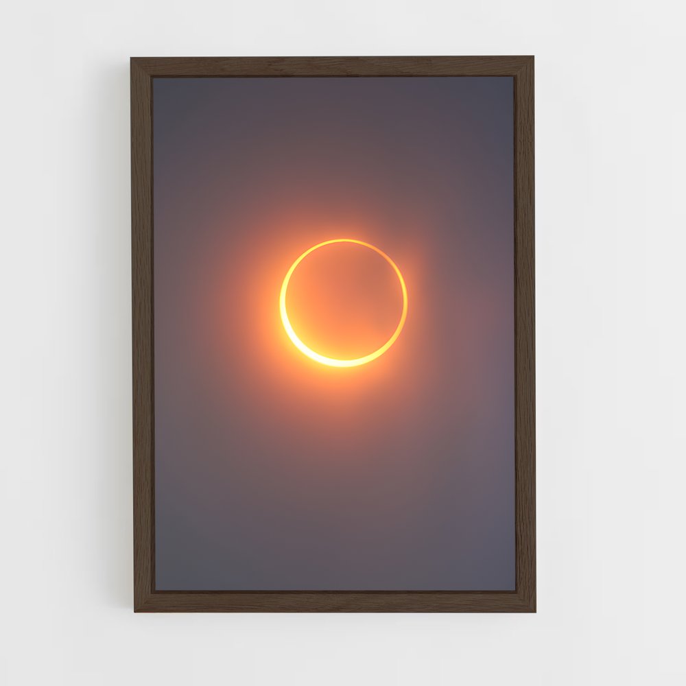 ap-annular eclipse-1 cadre Bois foncé