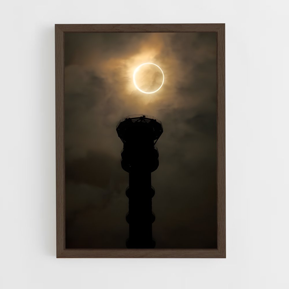 ap-annular eclipse-2 cadre Bois foncé