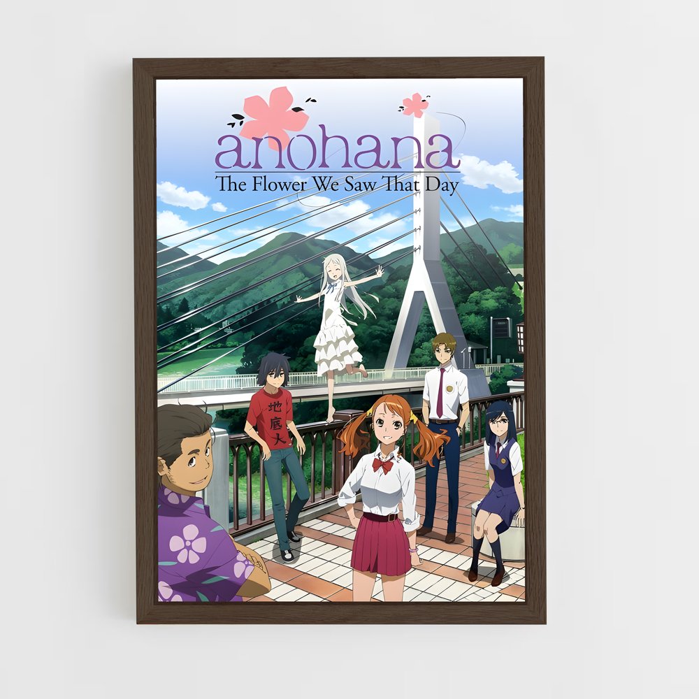 ap-anohana-1 cadre Bois foncé