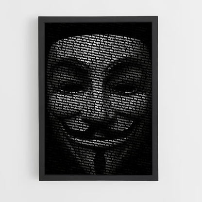ap-anonymous-5 cadre Noir