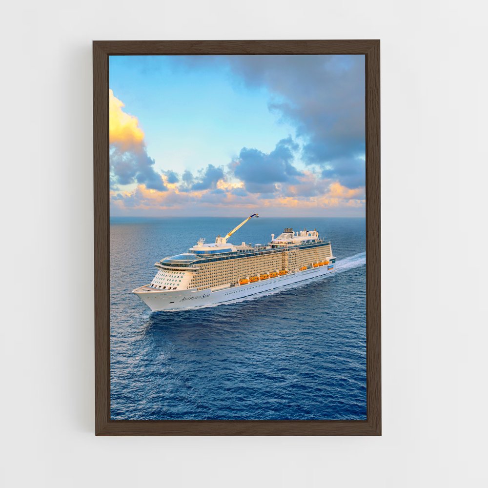 ap-anthem of the seas-2 cadre Bois foncé