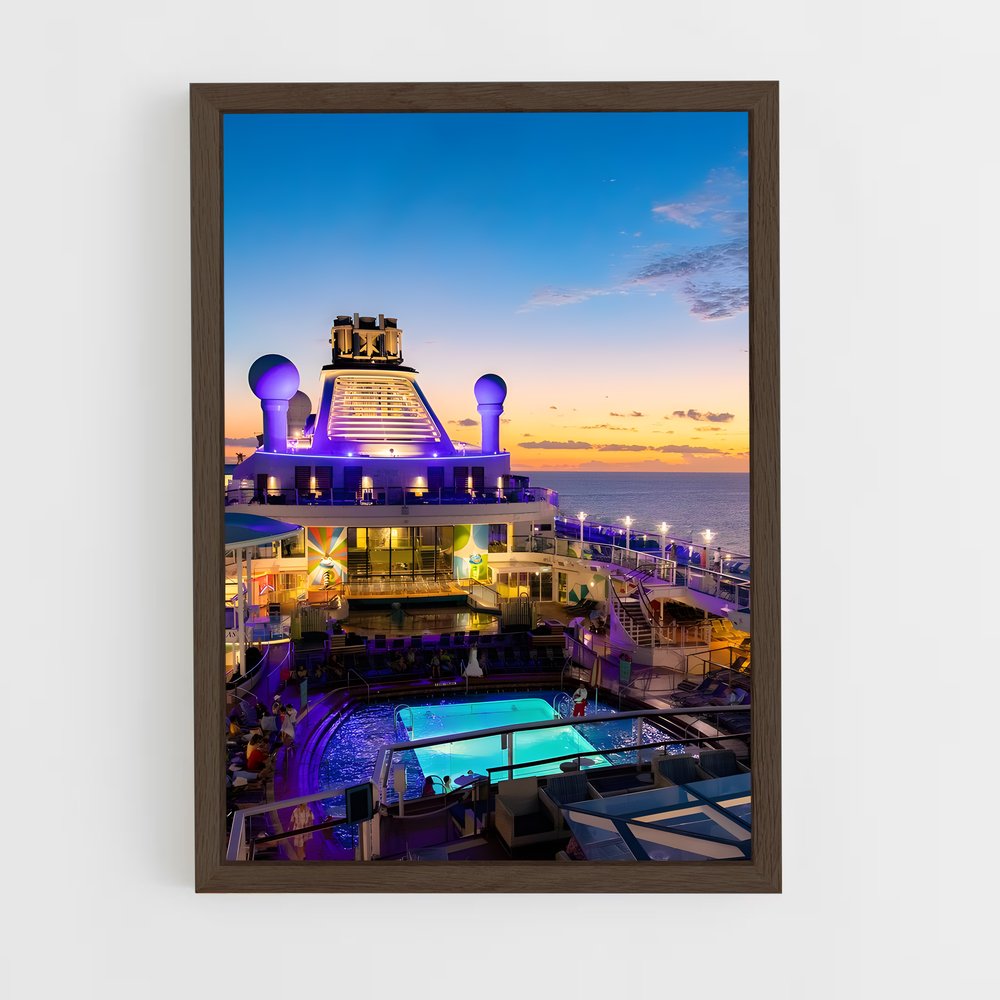 ap-anthem of the seas-4 cadre Bois foncé
