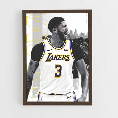 ap-anthony davis-4 cadre Bois foncé