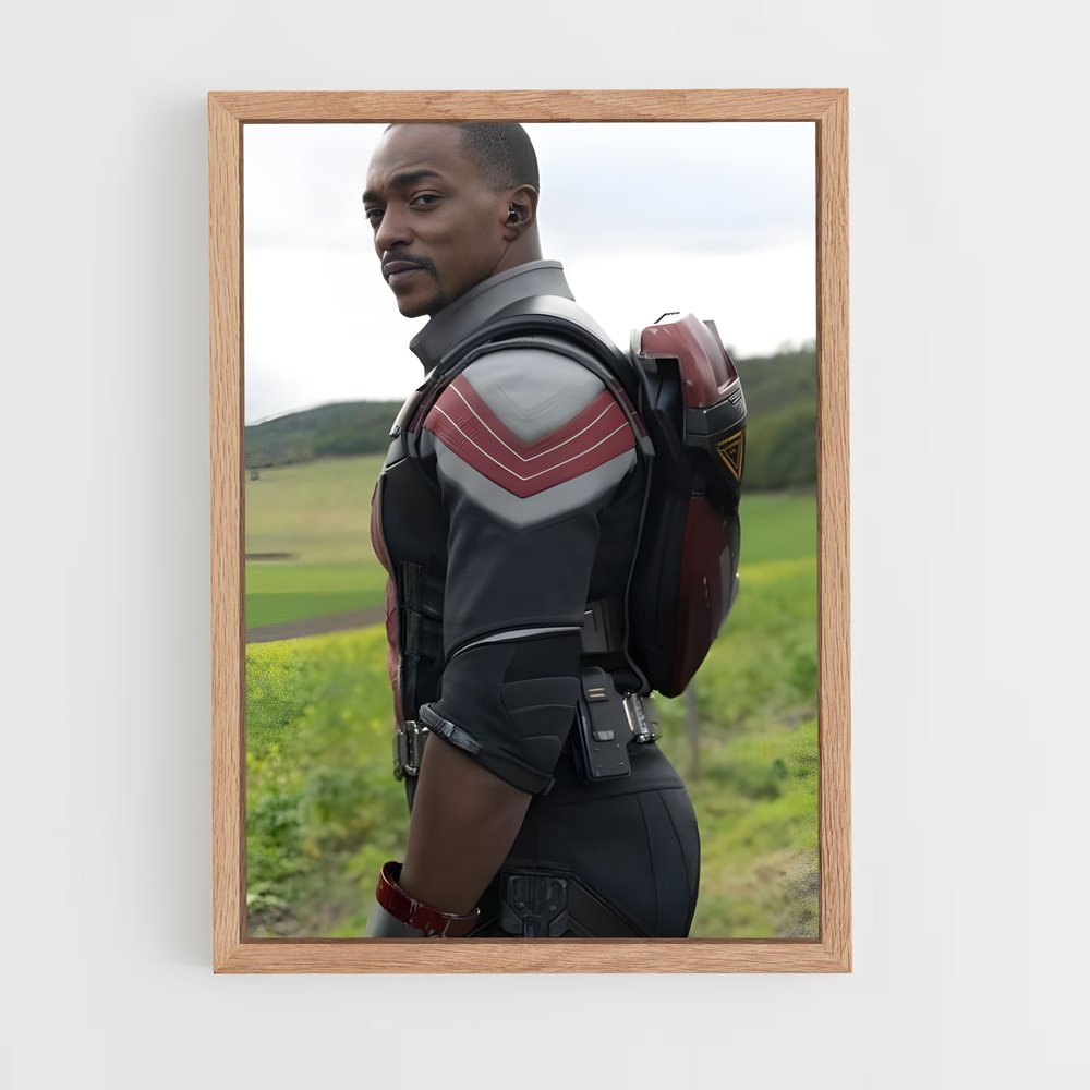ap-anthony mackie-2 cadre Bois clair