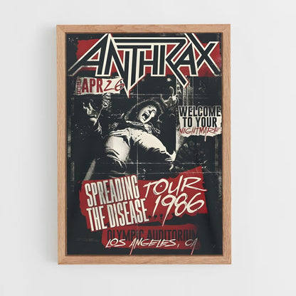 ap-anthrax-1 cadre Bois clair