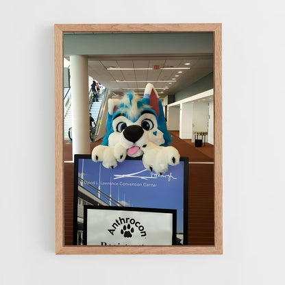ap-anthrocon-3 cadre Bois clair