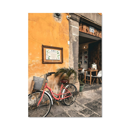 Poster Vélo Coloré à Antigua