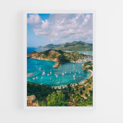 ap-antigua and barbuda-1 cadre Blanc