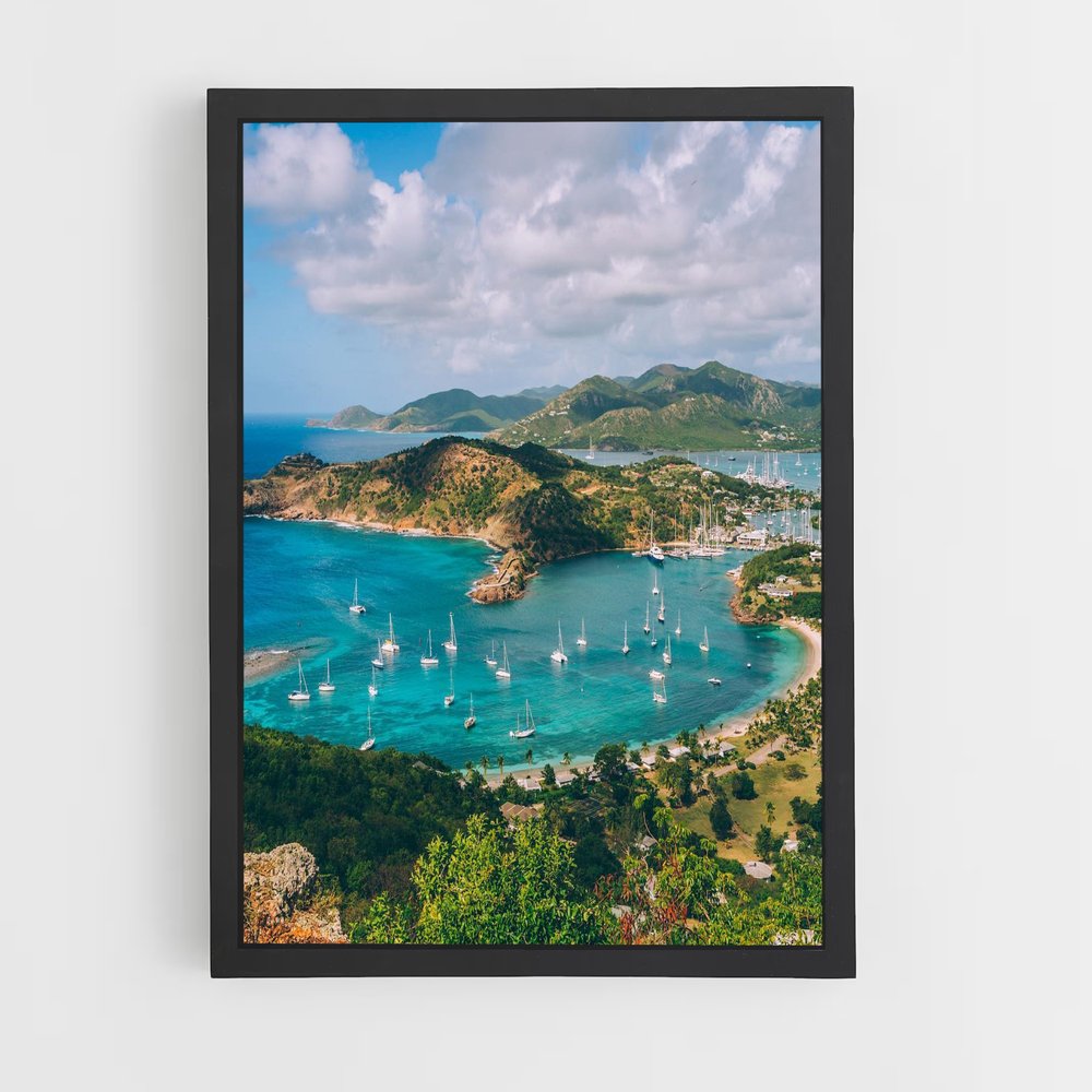 ap-antigua and barbuda-1 cadre Noir