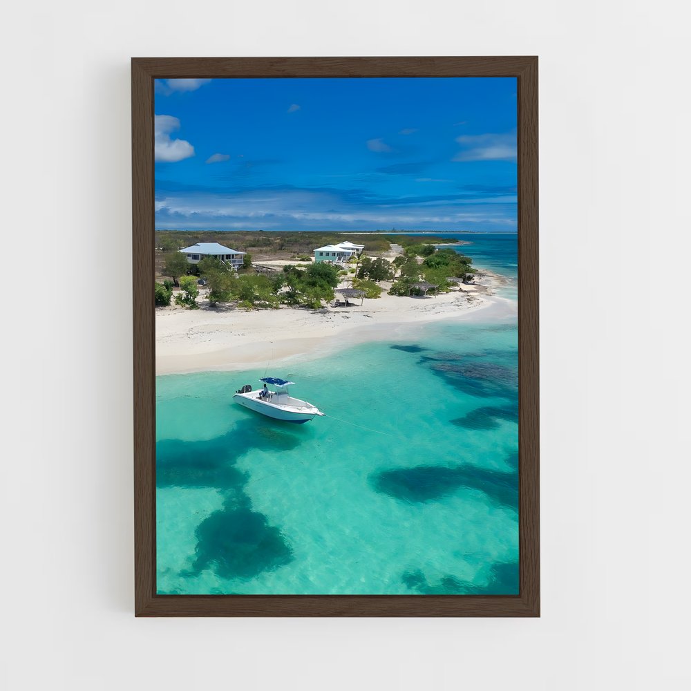 ap-antigua and barbuda-4 cadre Bois foncé