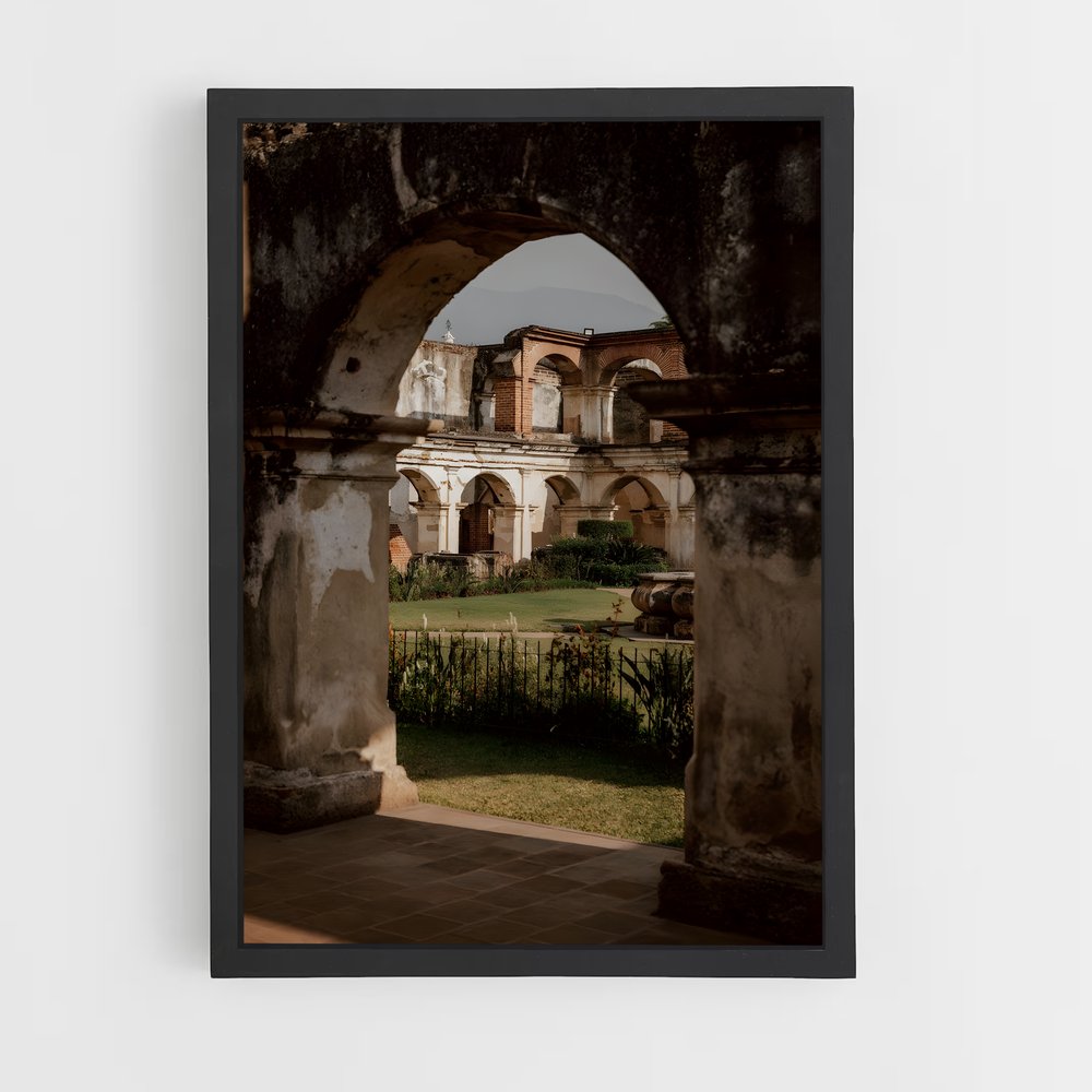 ap-antigua guatemala-1 cadre Noir