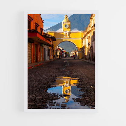 ap-antigua guatemala-3 cadre Blanc