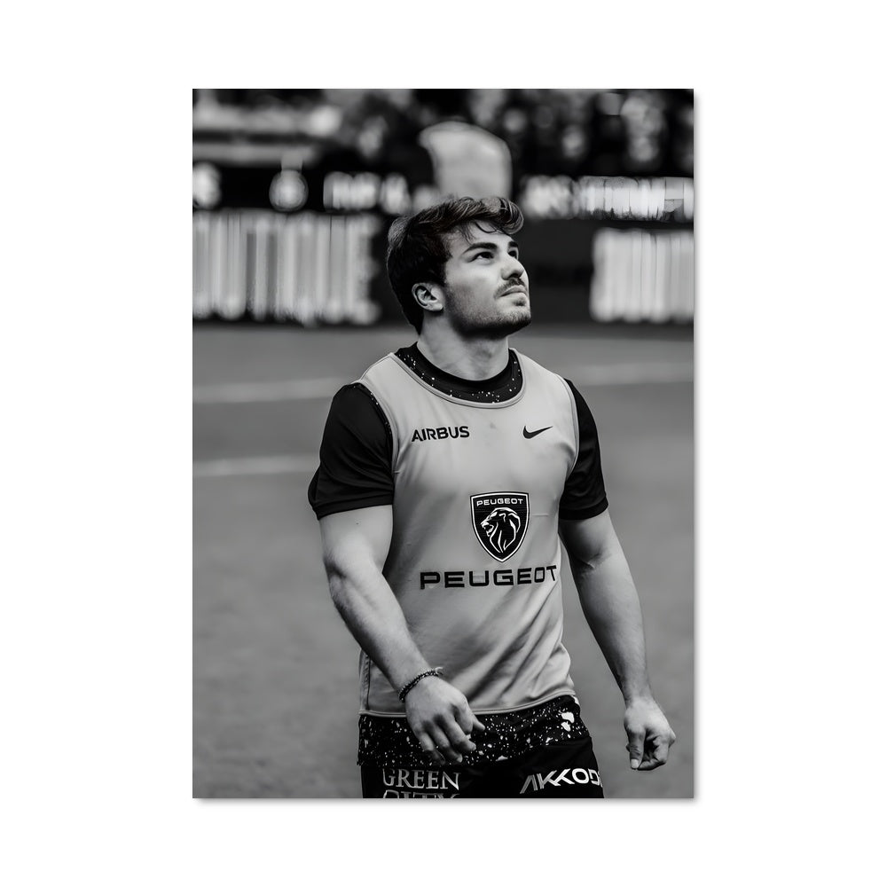 Poster Rugbyman en Action