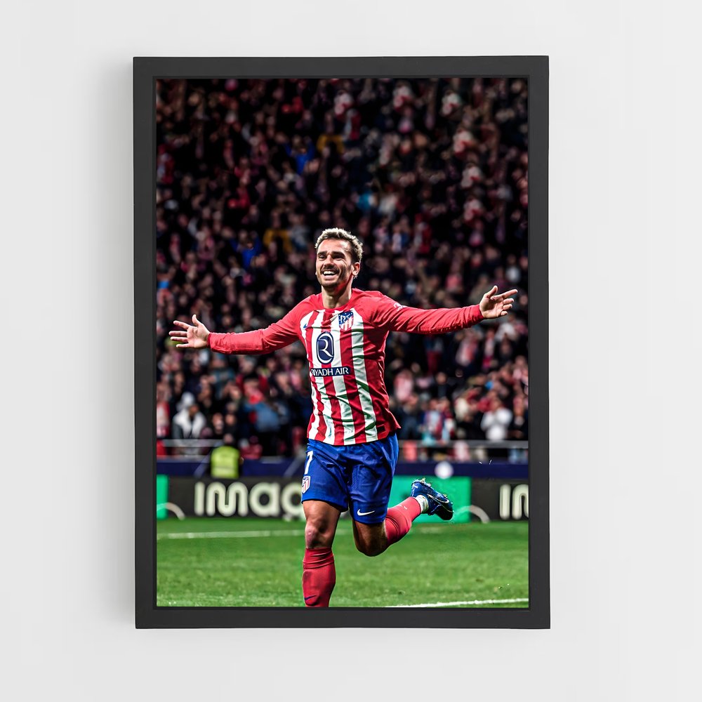 ap-antoine griezmann-11 cadre Noir