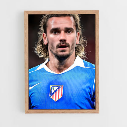 ap-antoine griezmann-6 cadre Bois clair
