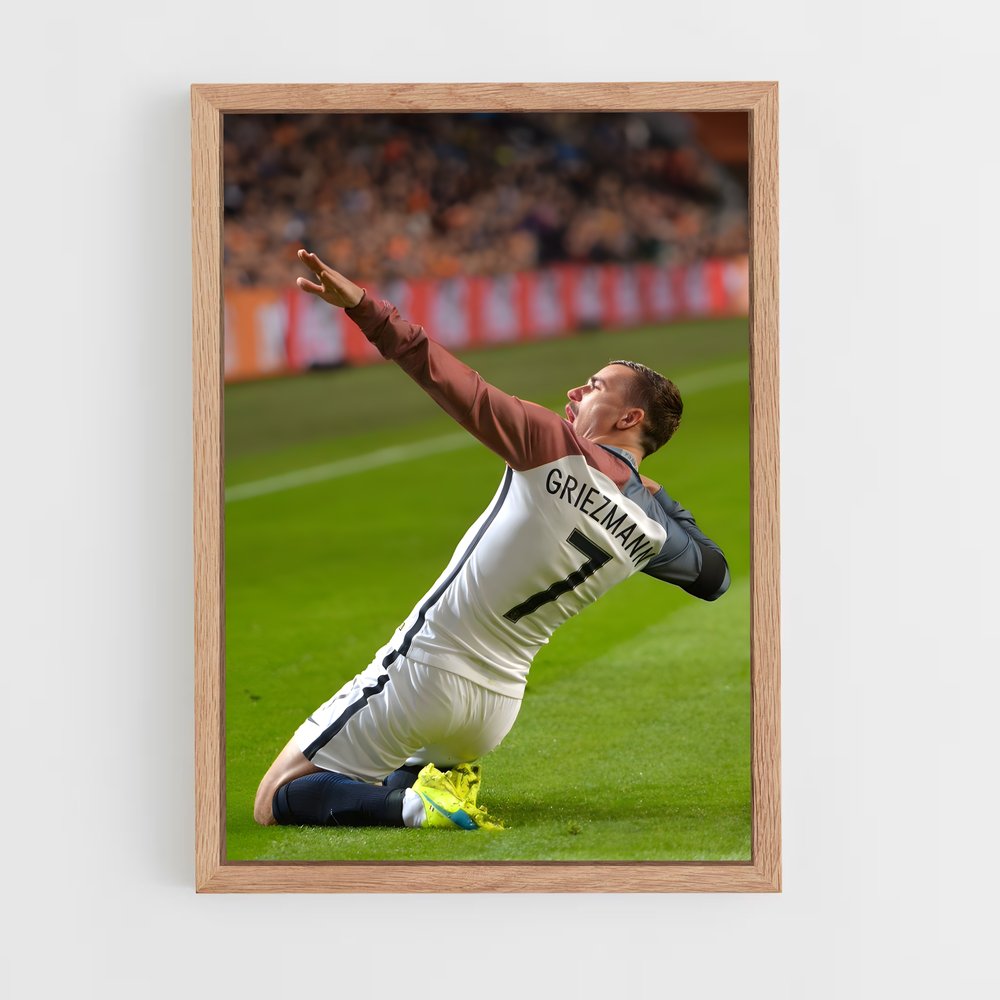 ap-antoine griezmann-8 cadre Bois clair