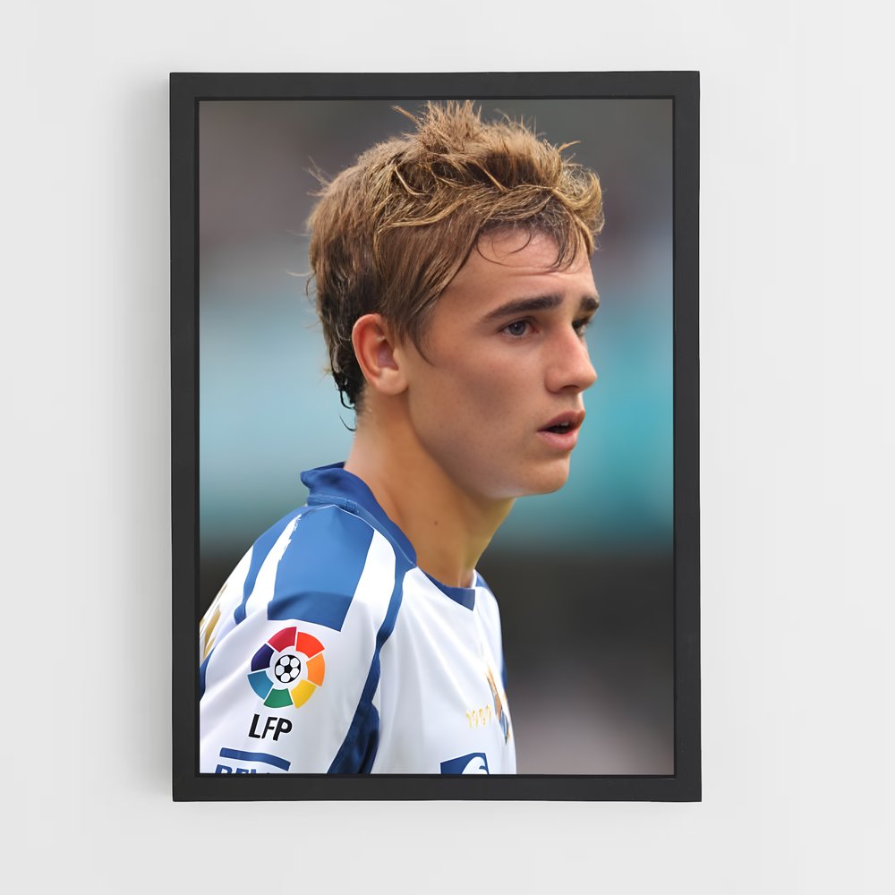 ap-antoine griezmann-9 cadre Noir