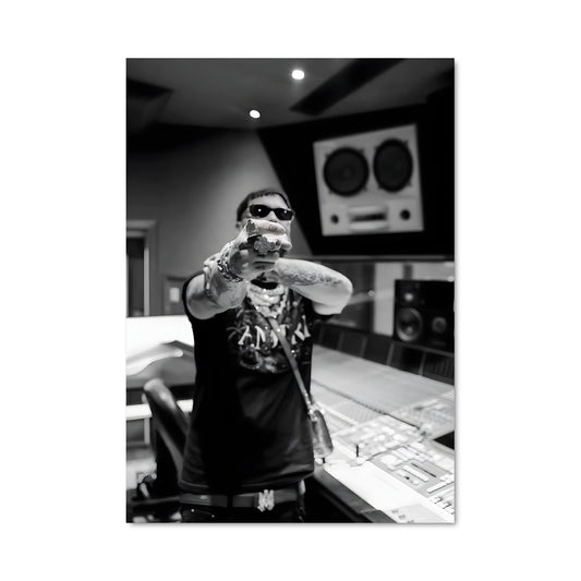 Poster Enregistrement en Studio