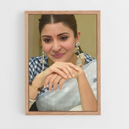 ap-anushka sharma-10 cadre Bois clair