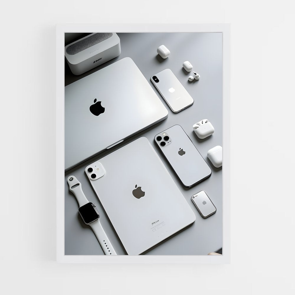 ap-apple-5 cadre Blanc