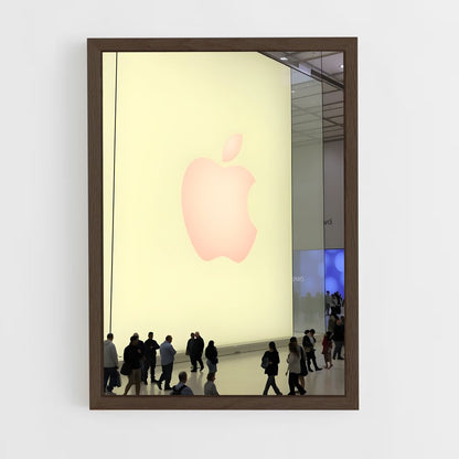 ap-apple-6 cadre Bois foncé
