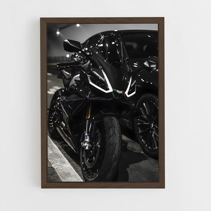 ap-aprilia-1 cadre Bois foncé