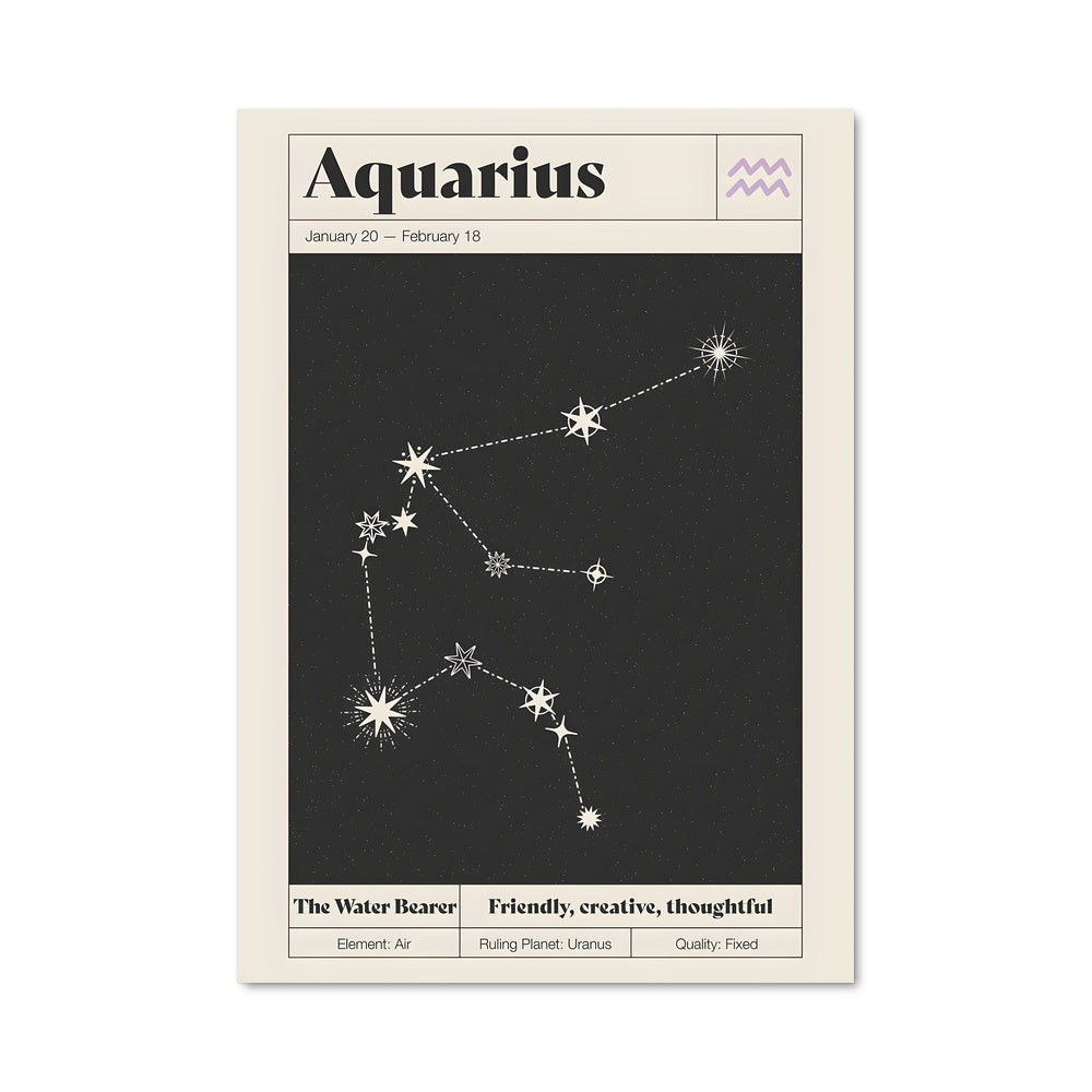 Poster L'Inspiration d'Aquarius