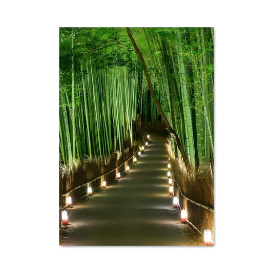 Poster Sentiers de Bambou
