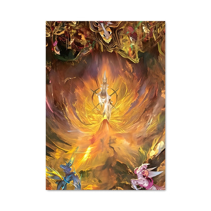 Poster Ciel en Flammes
