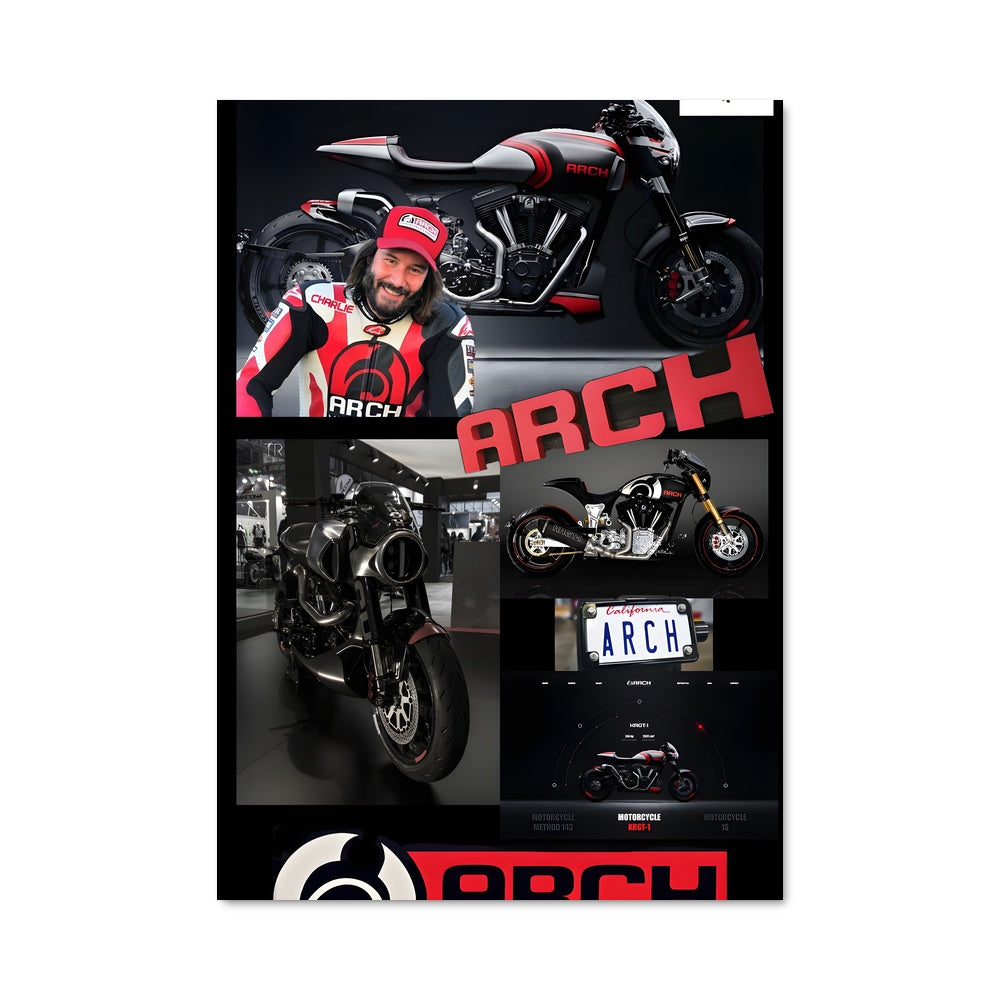 Poster Arch motorcycle 81828