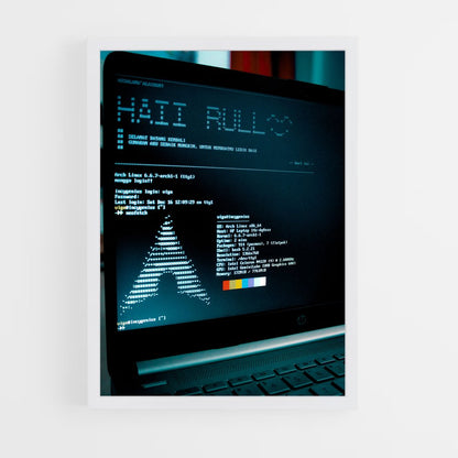 ap-arch linux-2 cadre Blanc