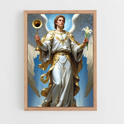 ap-archangel gabriel-1 cadre Bois clair