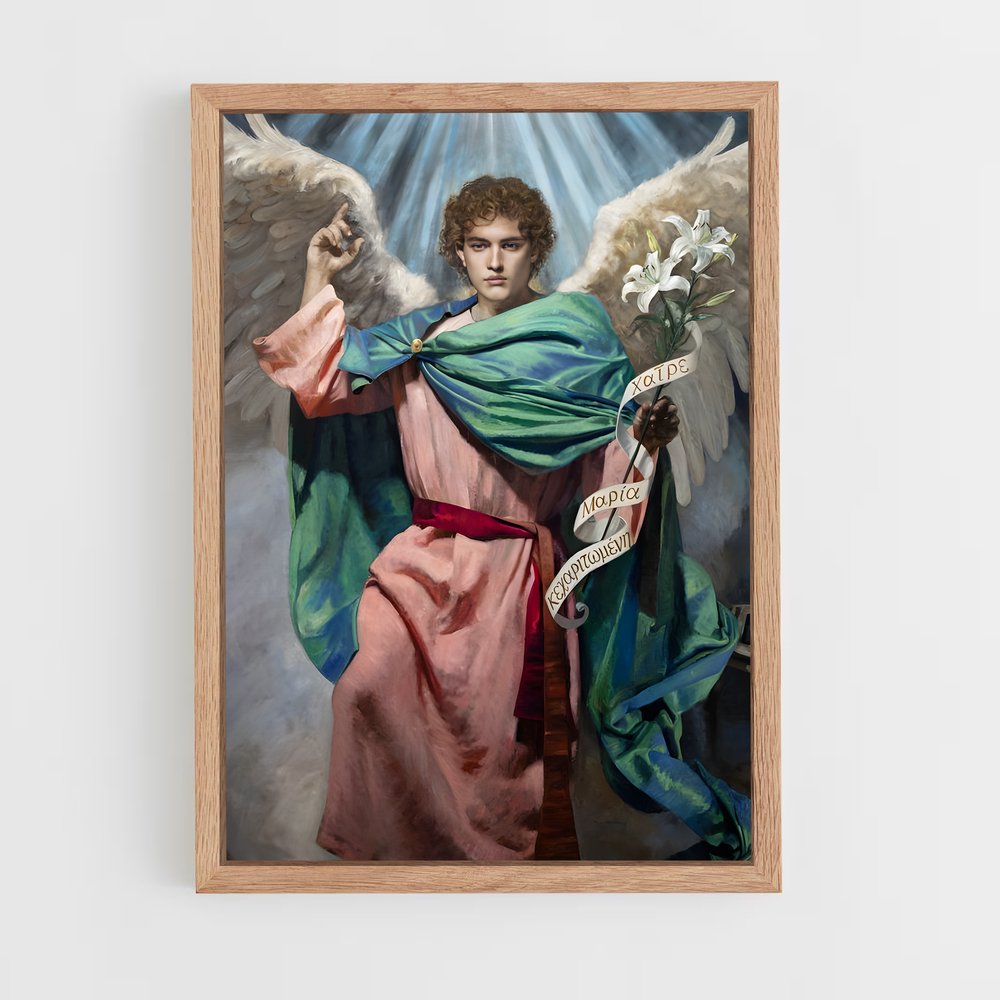 ap-archangel gabriel-6 cadre Bois clair