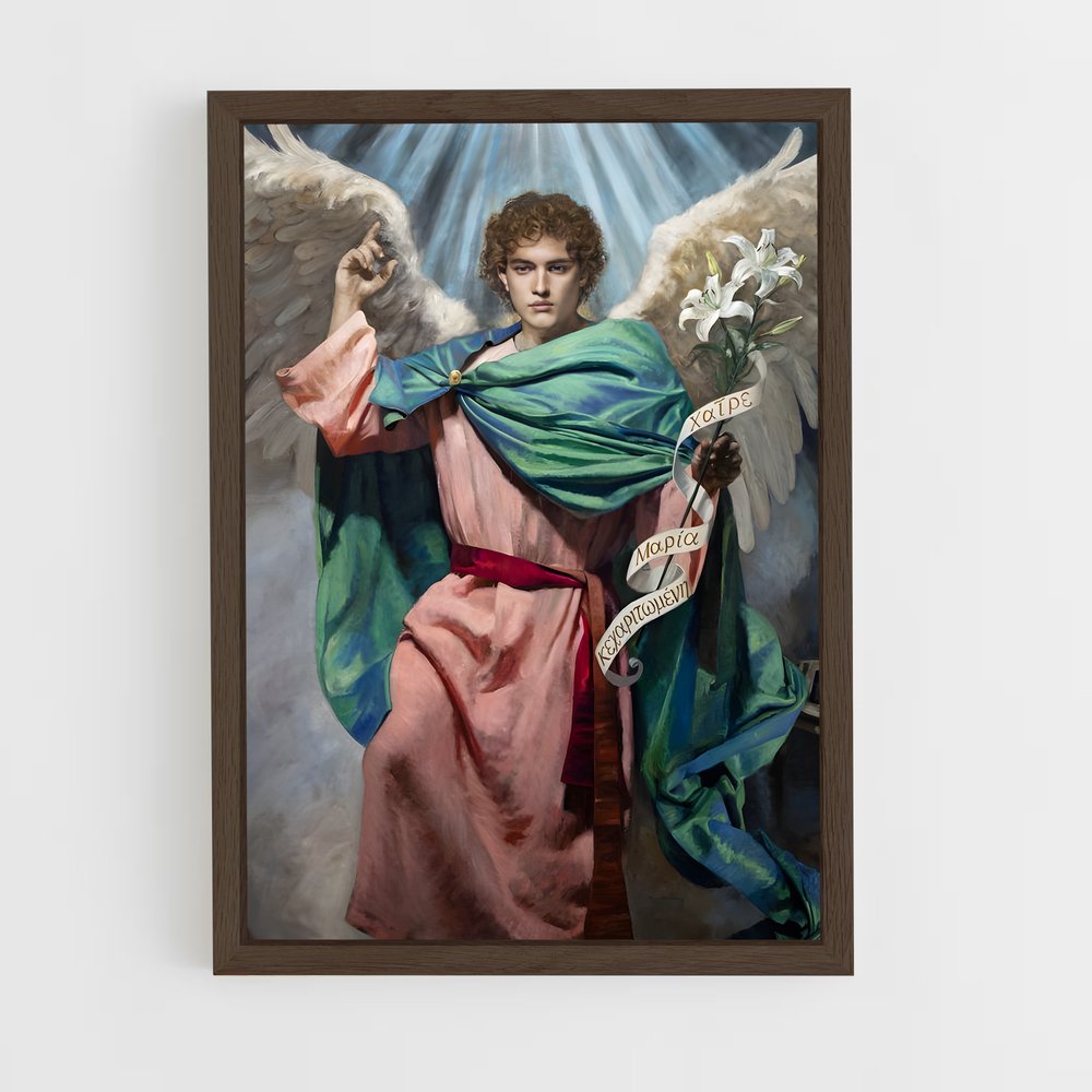 ap-archangel gabriel-6 cadre Bois foncé