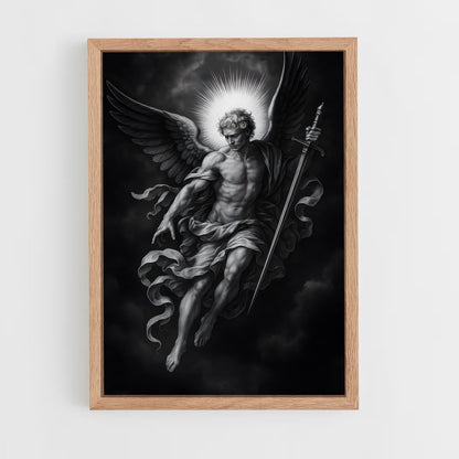 ap-archangel michael-1 cadre Bois clair