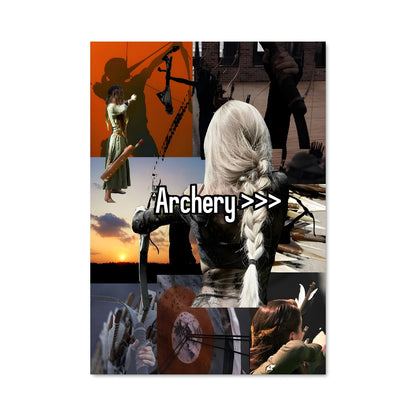 Poster Tir à l'Arc: Variétés de Précision